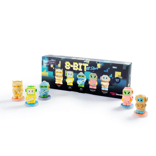 8-Bit All Stars band — five figurines and box