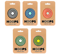 HOOPS fidget toys in their everyday-carry packs (assorted colours)