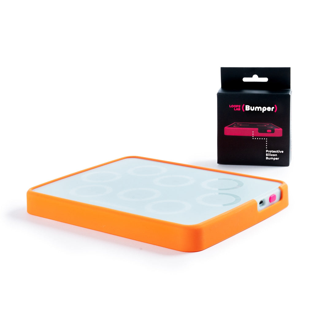 Orange Stage Bumper — silicone sleeve for the Loops Stage