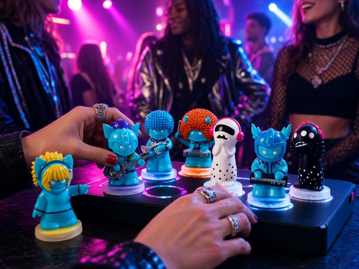 Hands mixing on the DJ Set Stage